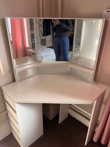 Photo of free Corner Vanity Table (Clapton E5) #1