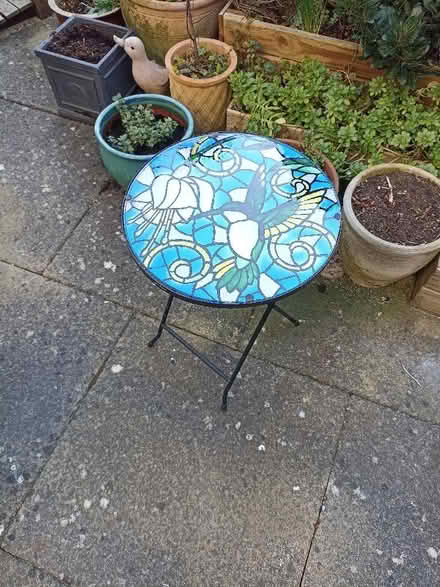 Photo of free Folding patio table (Bicester OX26) #2