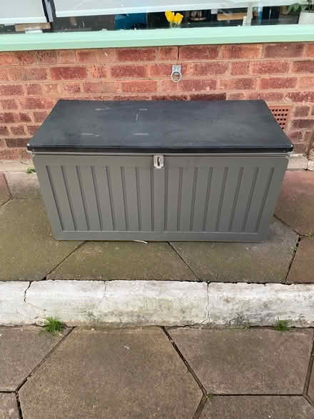 Photo of free Plastic garden storage unit (Barnard's Green WR14) #1