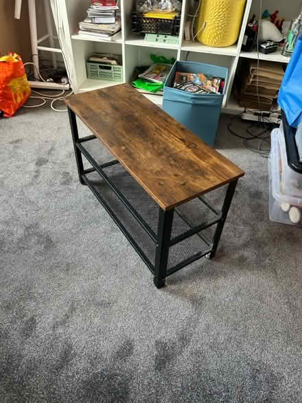 Photo of free 2 side tables or shoe racks (Crouch End N8) #2