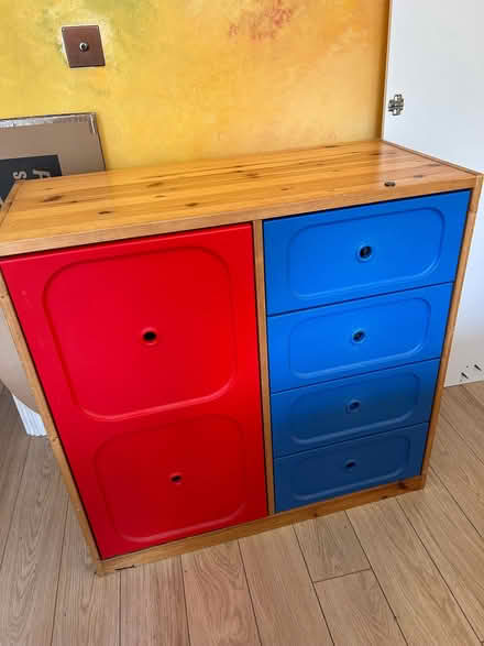 Photo of free TROFAST solid pine IKEA chest of drawers (Caldecott OX14) #1