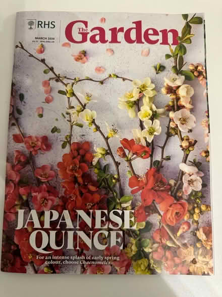 Photo of free RHS The Garden magazine March 2026 (Hale Village) #1