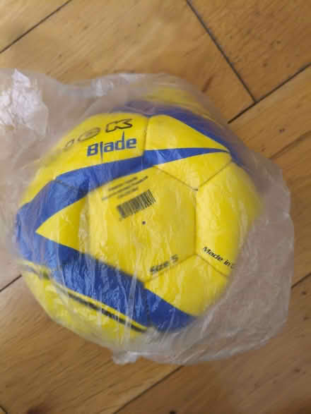 Photo of free New football, uninflated (South Norwood SE25) #1
