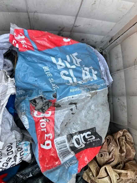 Photo of free Split Bag of Blue slate chopping (Colchester CO4) #1