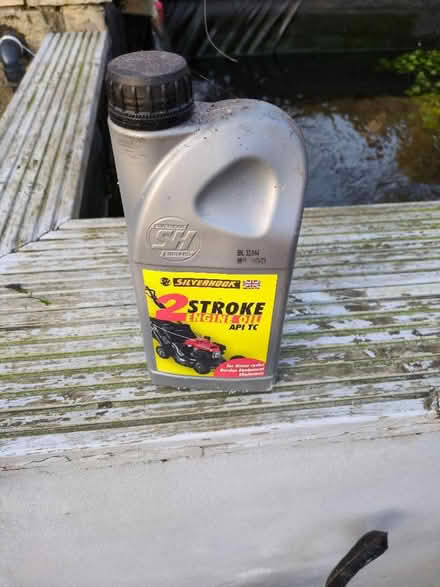 Photo of free 2 stroke engine oil (Sothall S20) #1