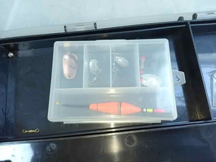 Photo of free Child's fishing box. (Chiswell Green AL2) #3
