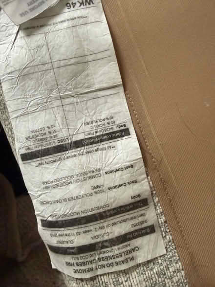 Photo of free 3 seater sofa (South Wootton PE30) #3