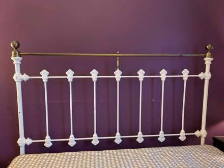 Photo of free Victorian cast iron bedframe (Fry’s Hill OX4) #3