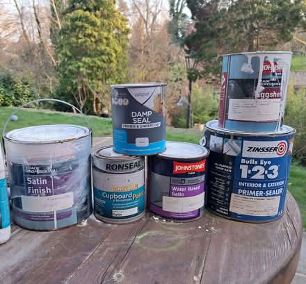 Photo of free Various paint (Dronfield S18) #1
