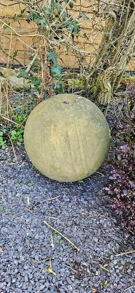 Photo of free Large stone ball for water feature (Horsham) #1