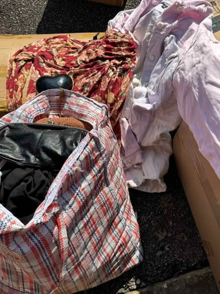 Photo of free Bag of ladies handbags and clothes (Shenley Brook end MK5) #1