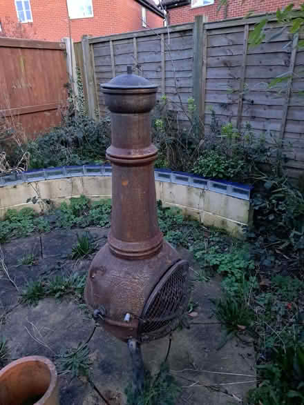Photo of free Metal chiminea (Erpingham NR11) #2