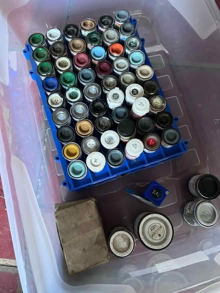 Photo of free Several hundred pots of modelling paint (Uploders DT6) #2
