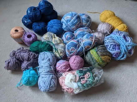 Photo of free Knitting yarn (Chrishall SG8) #1