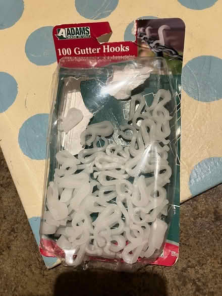 Photo of free Gutter clips for string lights (Worcester WR4) #1