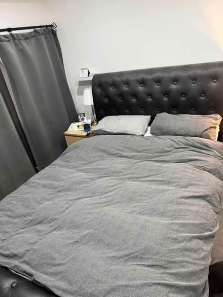 Photo of free King size sleigh bed frame - le7 east Goscote (East Goscote LE7) #1