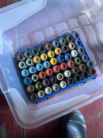 Photo of free Several hundred pots of modelling paint (Uploders DT6) #3