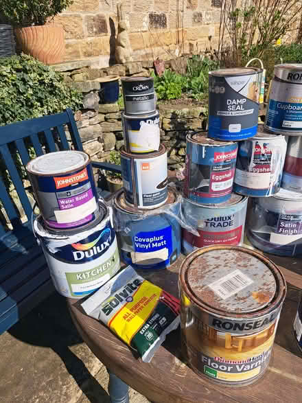Photo of free Various paint (Dronfield S18) #1