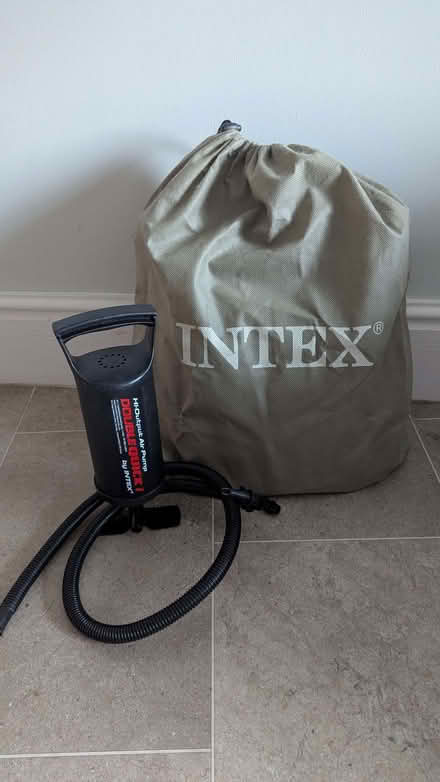 Photo of free Intex inflatable kids bed with pump (Deganwy LL31) #2