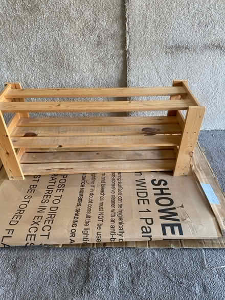 Photo of free Wooden shoe rack (Sheffield s10) #1