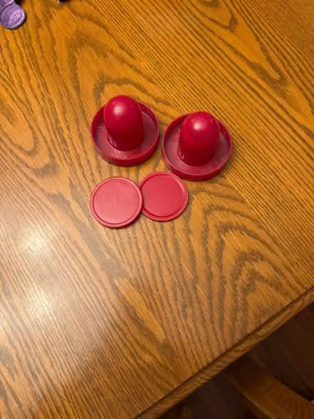 Photo of free Air hockey paddles & pucks (Danbury-west side) #1