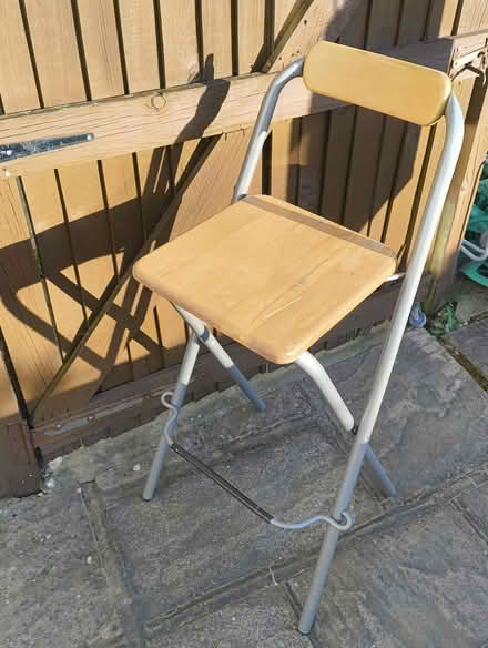 Photo of free Folding chair/Bar stool (Eastcote HA5) #1