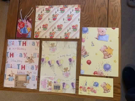 Photo of free Birthday wrapping paper and tags (Starkholmes DE4) #1