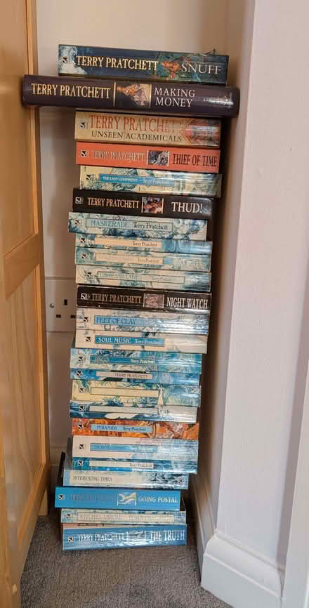 Photo of free Terry Pratchett books (Great Denham MK40) #1