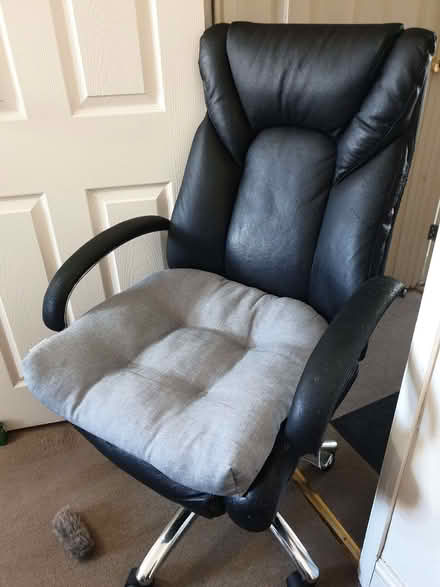 Photo of free Leather Office Chair (St Leonards TN38) #2