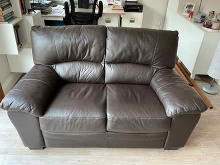 Photo of free Brown sofa (Eaton Bray LU6) #1