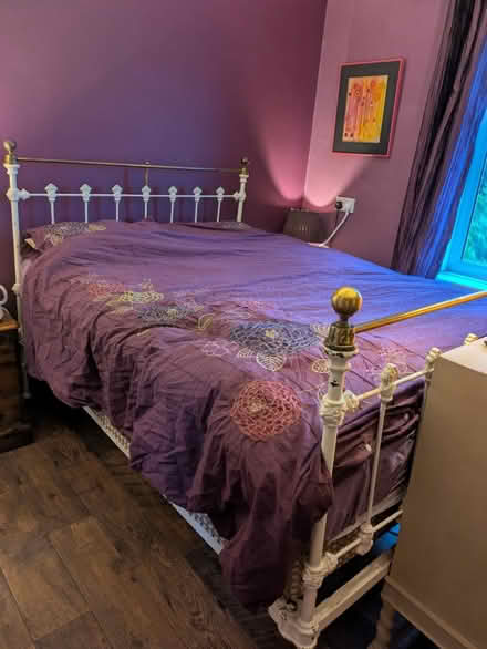 Photo of free Victorian cast iron bedframe (Fry’s Hill OX4) #1