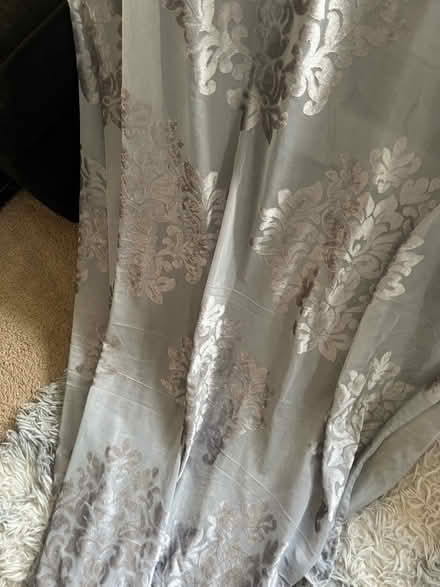 Photo of free Very long and heavy crushed velvet curtains (Birkby HD1) #4