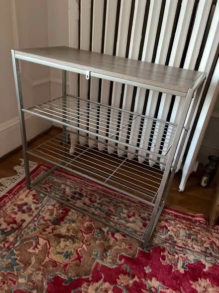 Photo of free 3-shelf shoe rack (Forest Hills) #1