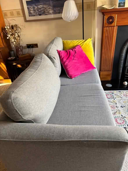 Photo of free Grey 3seater sofa (Millom LA18) #2