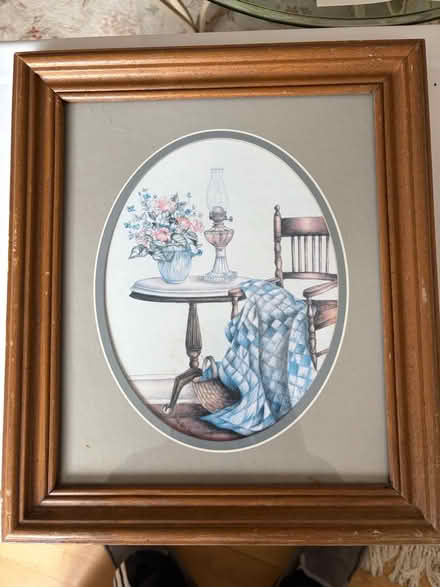 Photo of free Framed Country Still Life Print (Belmont, MA) #1