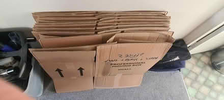 Photo of free Moving boxes x9 - small size (Beckenham BR3) #1