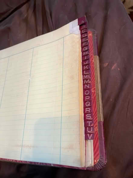 Photo of free Vintage Ledger Book (North Willow Glen , San Jose) #3