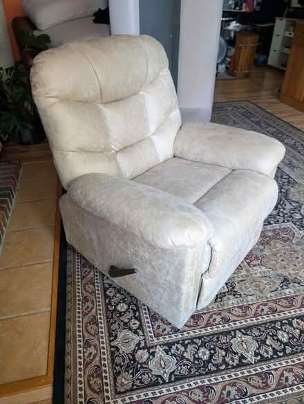 Photo of free Leather recliner (Mill Pond) #2