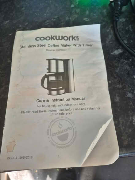 Photo of free Coffee machine (Maidstone ME15) #2