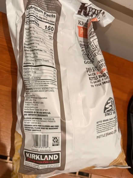 Photo of free Bag of chips (Piedmont) #2