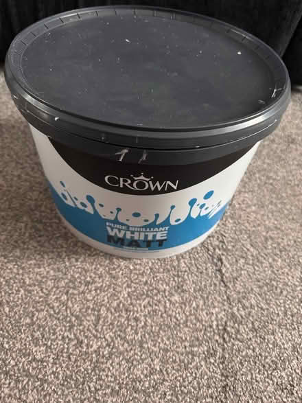 Photo of free Crown brill white matt emulsion (NE5 Cowgate) #1