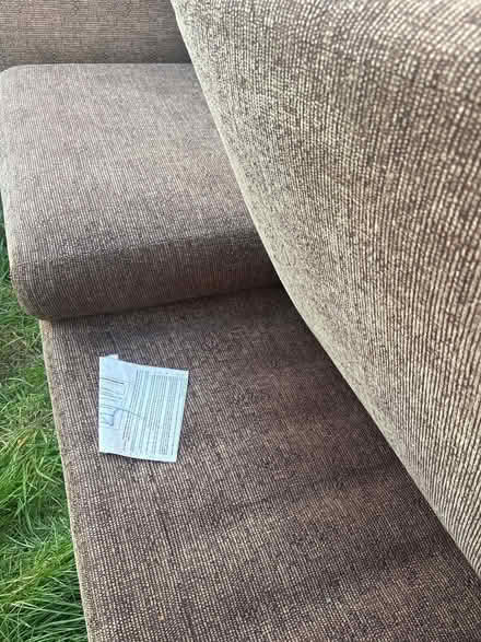 Photo of free 2 seater sofa (Br8) #3