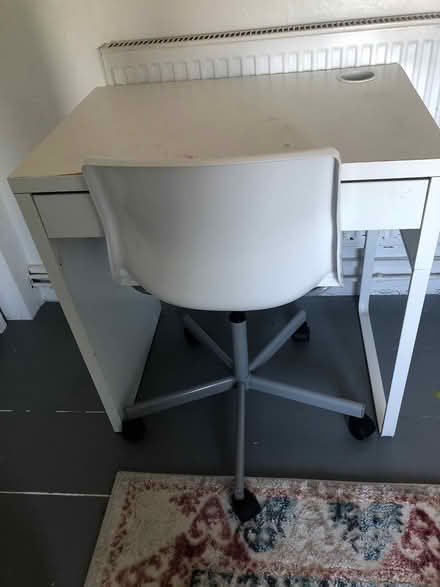 Photo of free Desk, chair and small double bed (TR19) #1