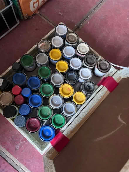 Photo of free Several hundred pots of modelling paint (Uploders DT6) #4