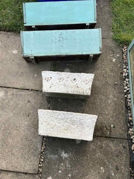 Photo of free Mixed garden pots and plastic greenhouse cover (Platt Bridge WN2) #1