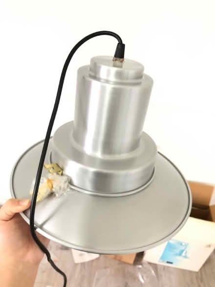 Photo of free Pendant lantern aluminium/ NEW (ne5 4) #4