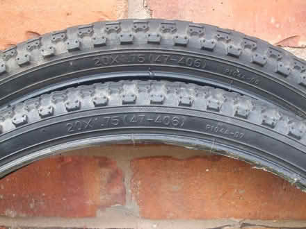 Photo of free Vandorm 20 x 1.75" (47-406) tyres (Stretford M32) #2