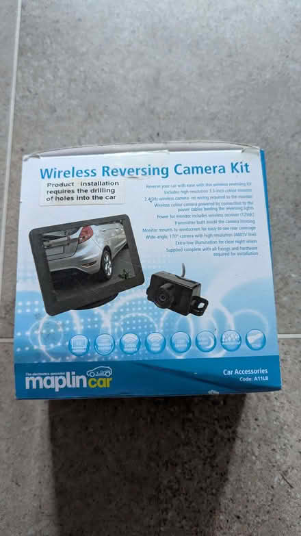Photo of free Wireless Reversing Camera Kit (Deganwy LL31) #1
