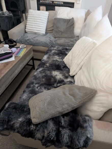 Photo of free One corner sofa bed with underneath storage (Bexhill TN39) #1