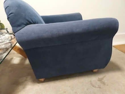 Photo of free Navy blue armchair (N8 near fire station) #3